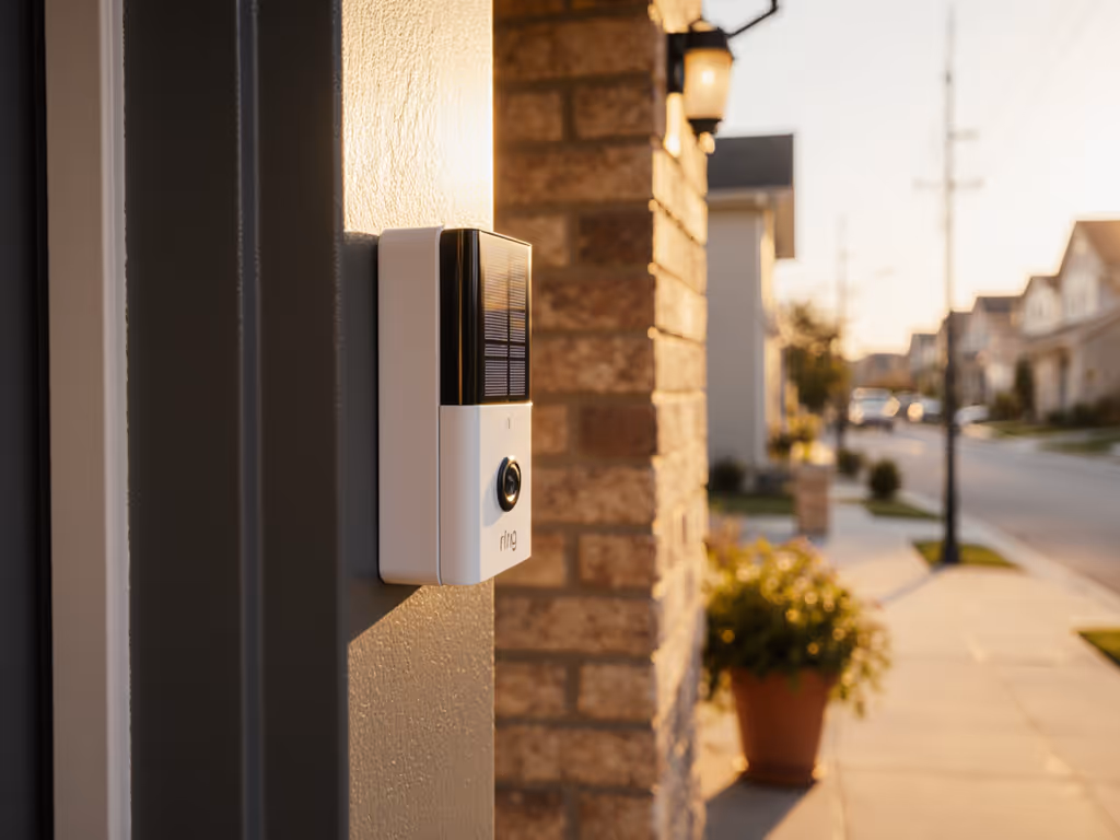 Solar Ring Doorbells: End Battery Anxiety for Good