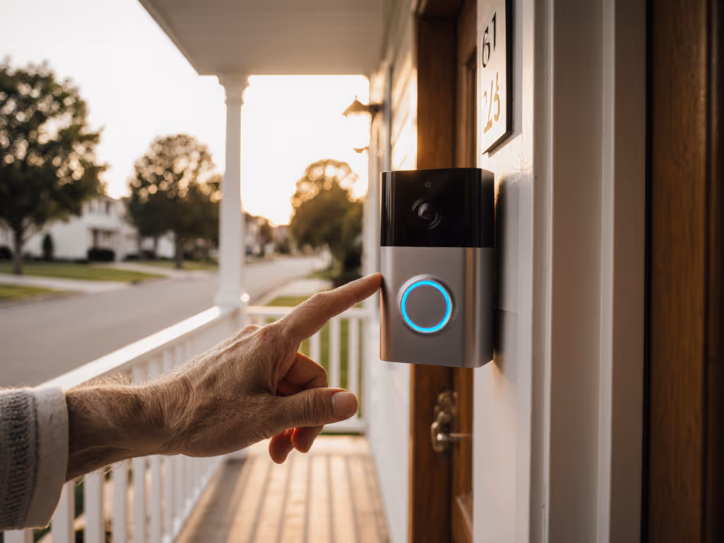 Smart Doorbells: Safer Senior Homes, Simplified Security