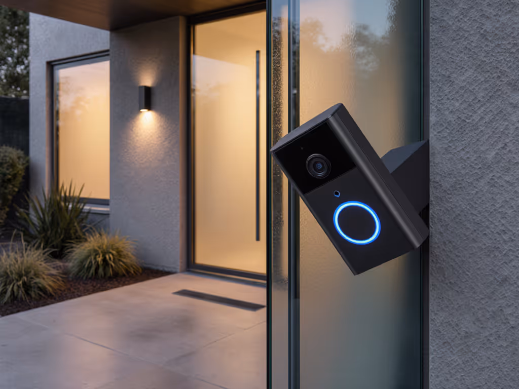 Camera Doorbells for Glass Entries: Glare-Free Security